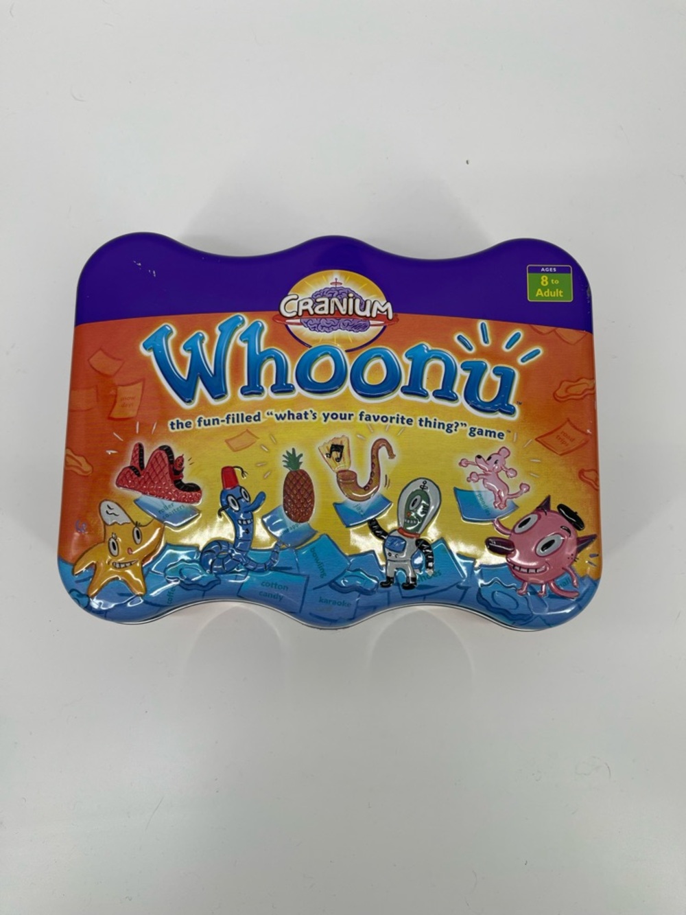 Cranium Whoonu Party Game Tin 2005 Complete